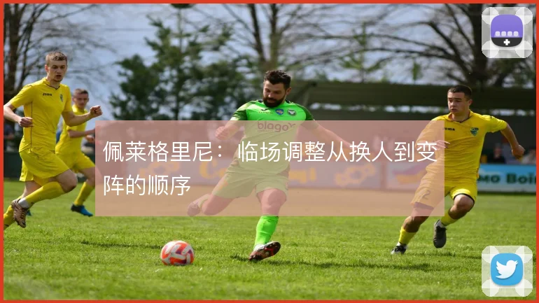 佩莱格里尼：临场调整从换人到变阵的顺序